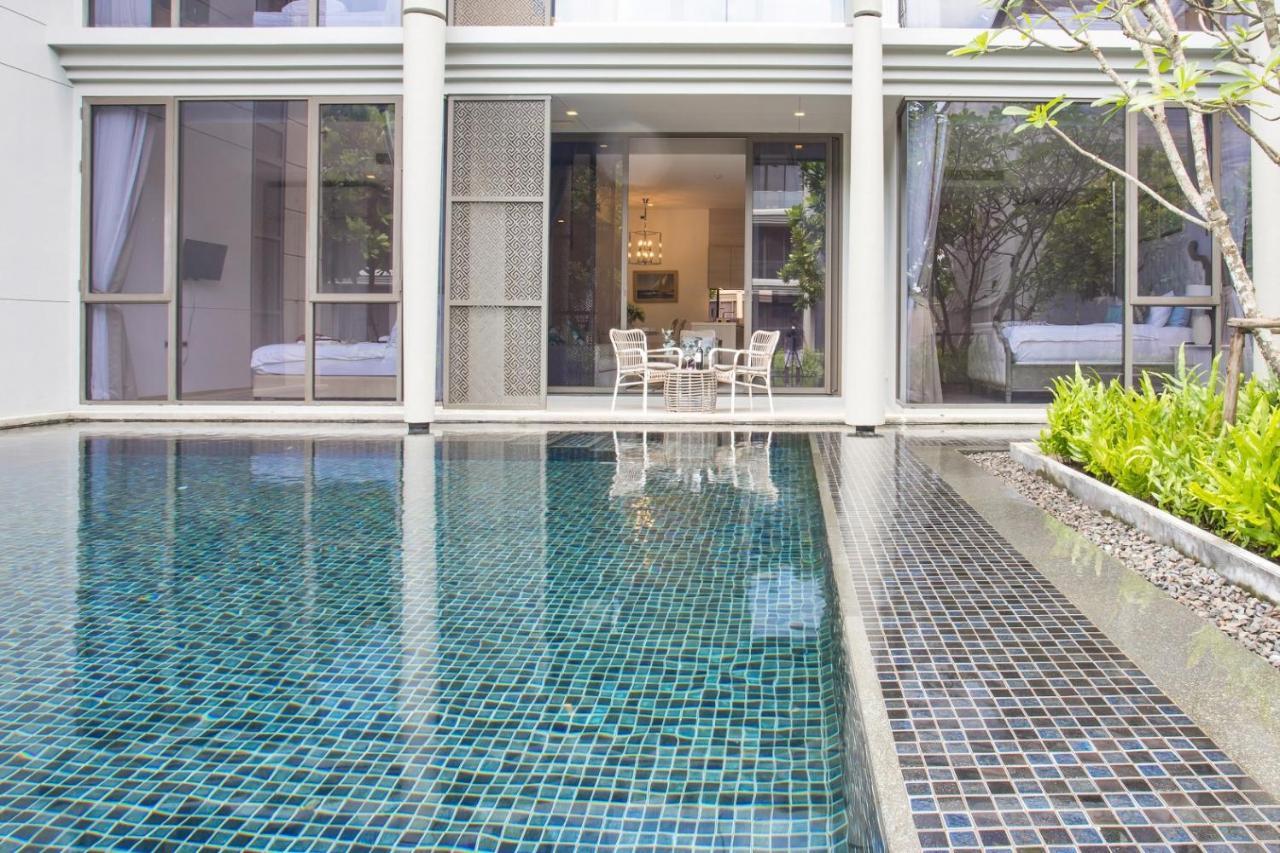 Luxury Oceanfront_Pool Access Apartment Mai Khao Bagian luar foto