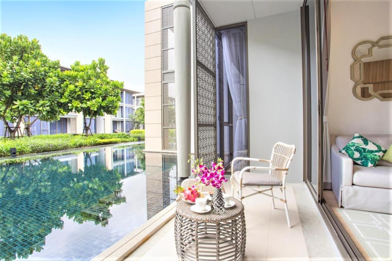 Luxury Oceanfront_Pool Access Apartment Mai Khao Bagian luar foto