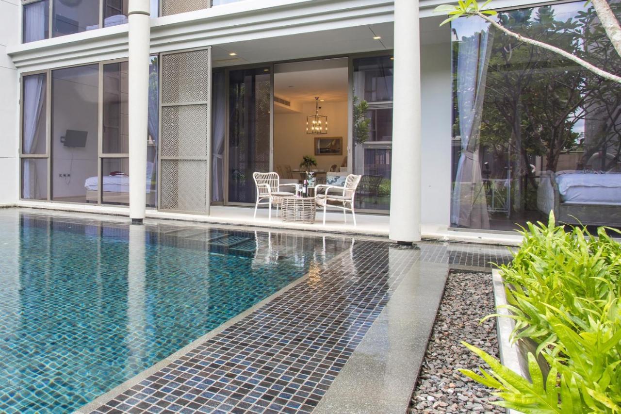 Luxury Oceanfront_Pool Access Apartment Mai Khao Bagian luar foto